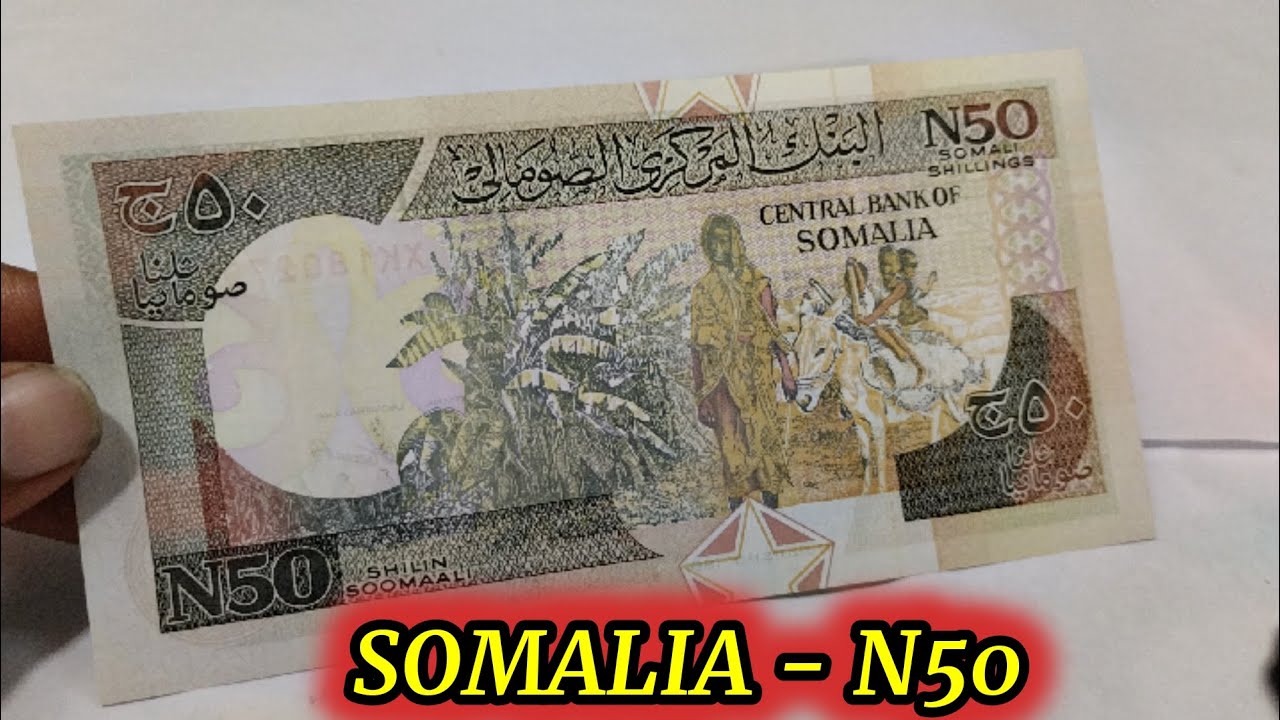 Somalian Currency.  Newly arrived my collection. Unc Condition currency Somalia 50