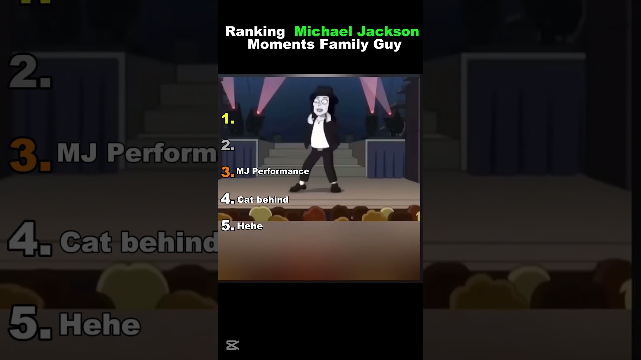 Michael Jackson moments family guy