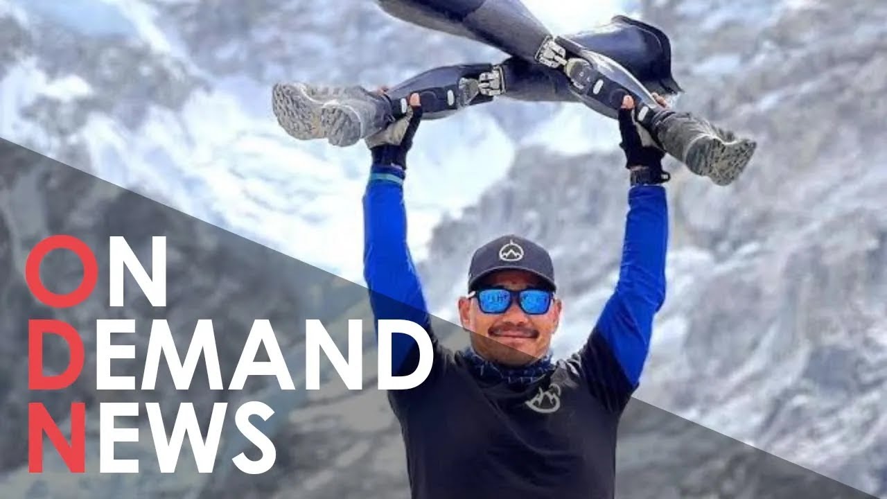 Double Amputee CLIMBS Everest in World First