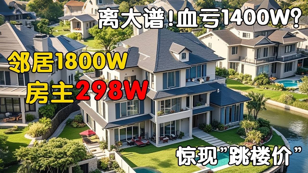 离大谱！血亏1400w？重庆土豪区惊现”跳楼价”，298w买1700w同款地段！#房产达人#房产知识