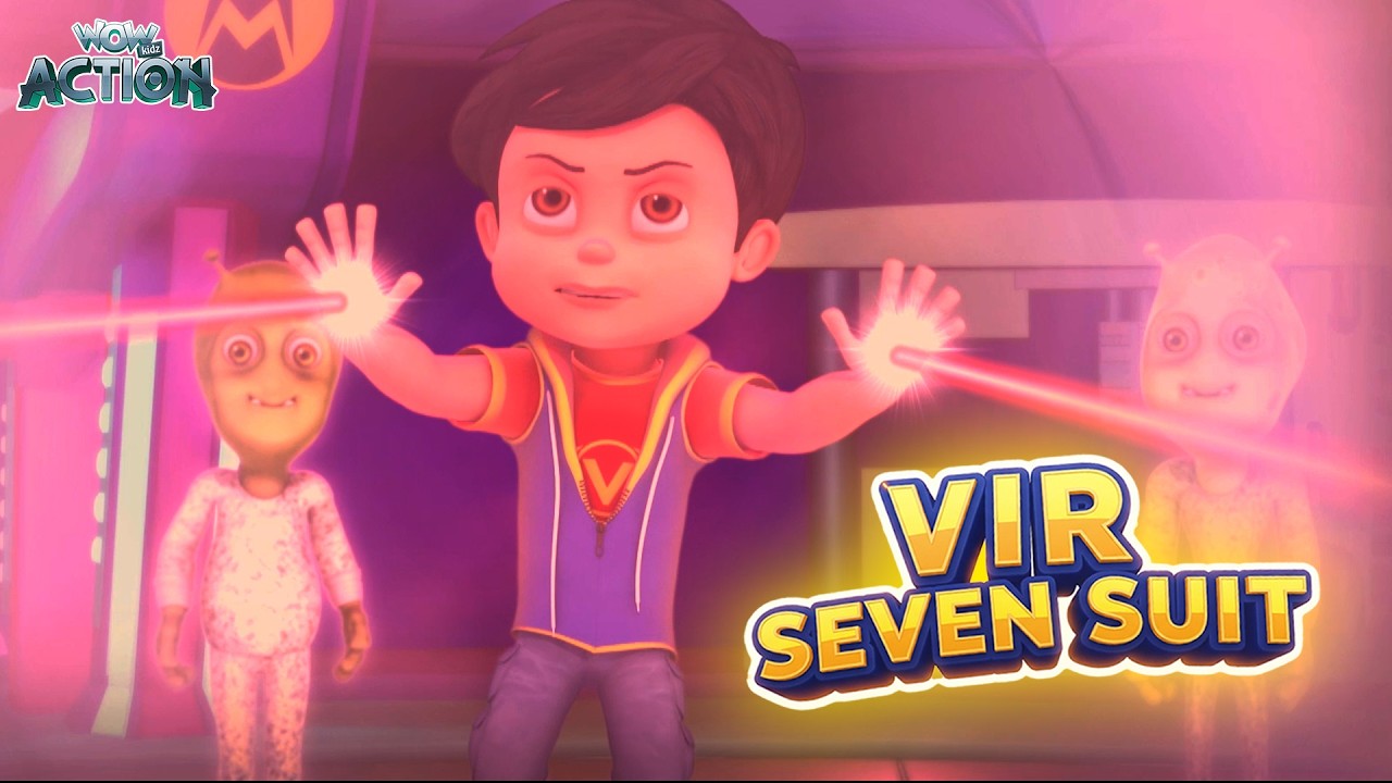 Vir The Robot Boy | Vir Ka Powerfull Mukabla | Vir Seven Suit Compilation | Wow Action