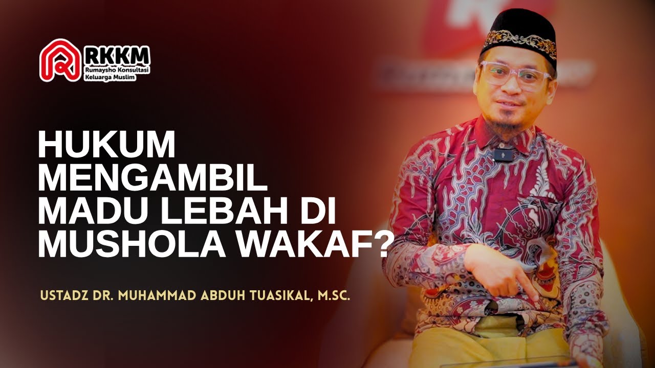Hukum Mengambil Madu Lebah di Mushola Wakaf, Bolehkah?