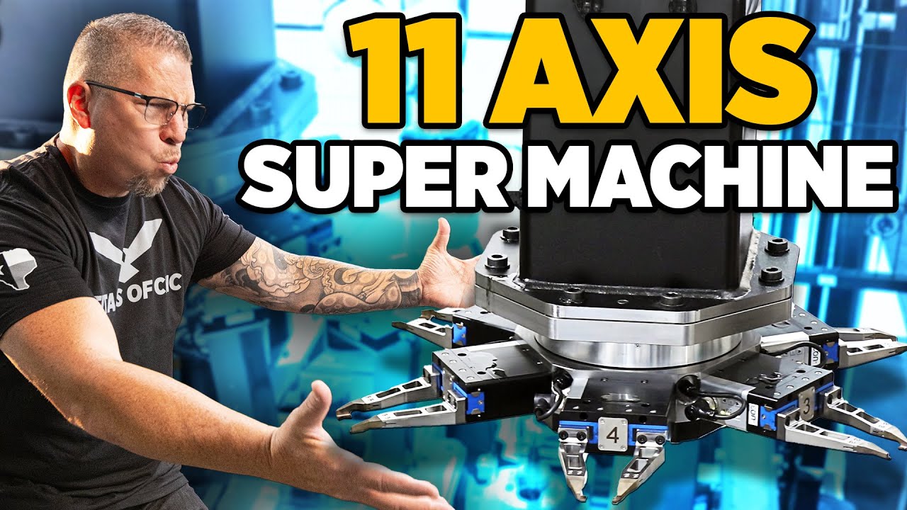 GENIUS 11 Axis Machine Didn't Exist 4 Months Ago