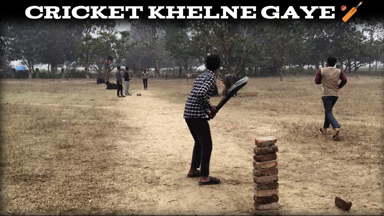 Ham Gaye cricket khelne 🤗🏏
