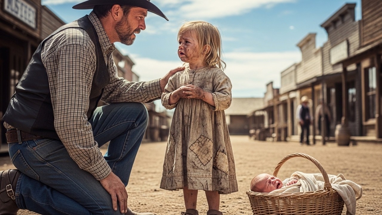 “Nobody Chose Her,” The Little Girl Cried—Then A Cowboy Stepped Forward