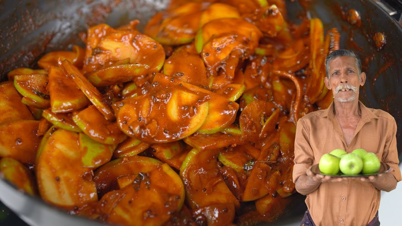 Quick Tasty Instant Green Apple Pickle Recipe