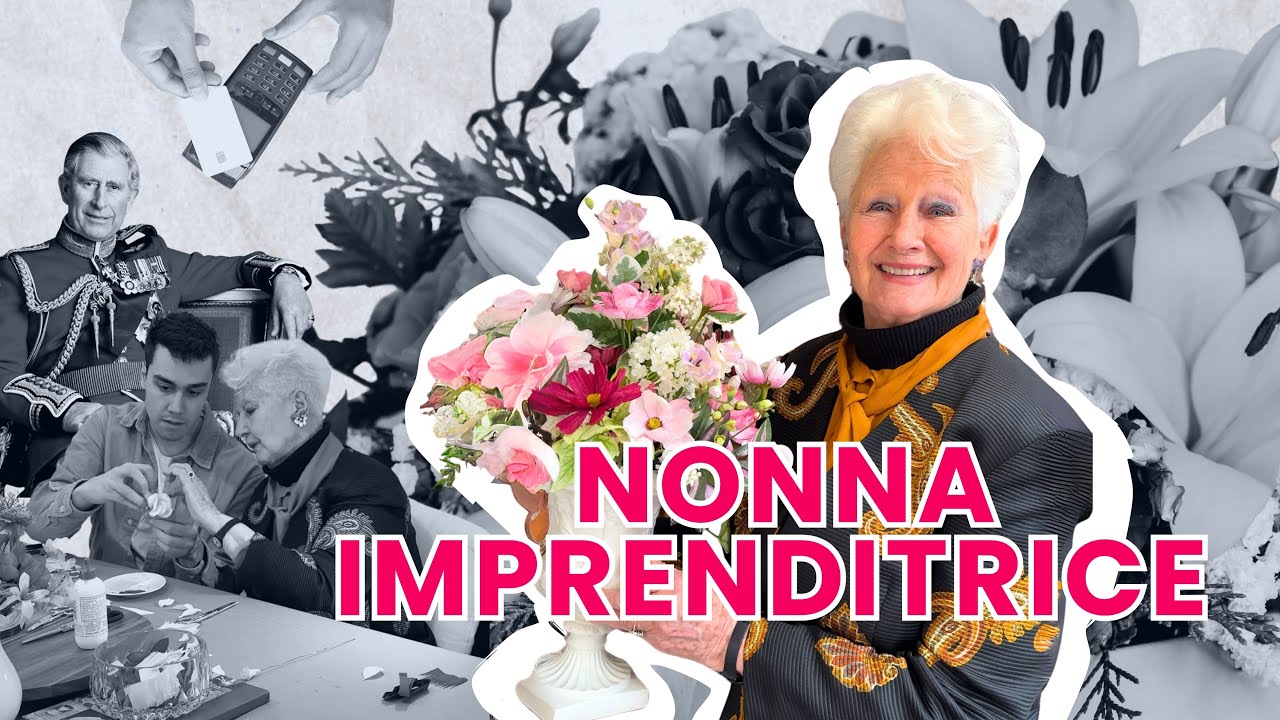 Nonna diventa IMPRENDITRICE a 85 anni: la storia di Nonna Giusy 💐