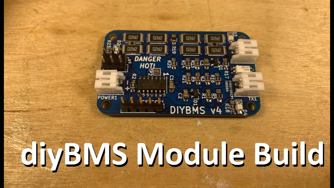 DiyBMS v4 Module Build
