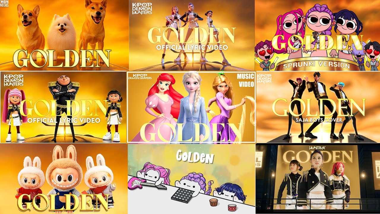 🎵✨ Song “GOLDEN” Huntr/x Through Different Versions | Guess The Song 🎧 | KPOP DEMON HUNTERS Part 12