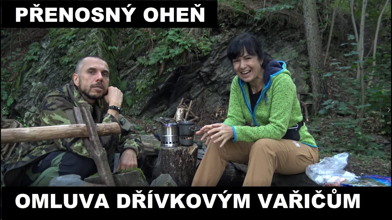 OMLUVA dřívkovým vařičům / přenosný OHEŇ