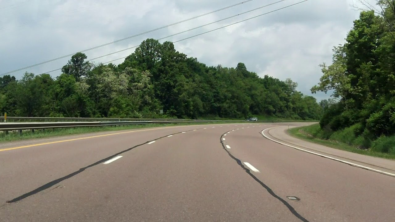National Freeway (Interstate 68 Exits 1 to 14) eastbound