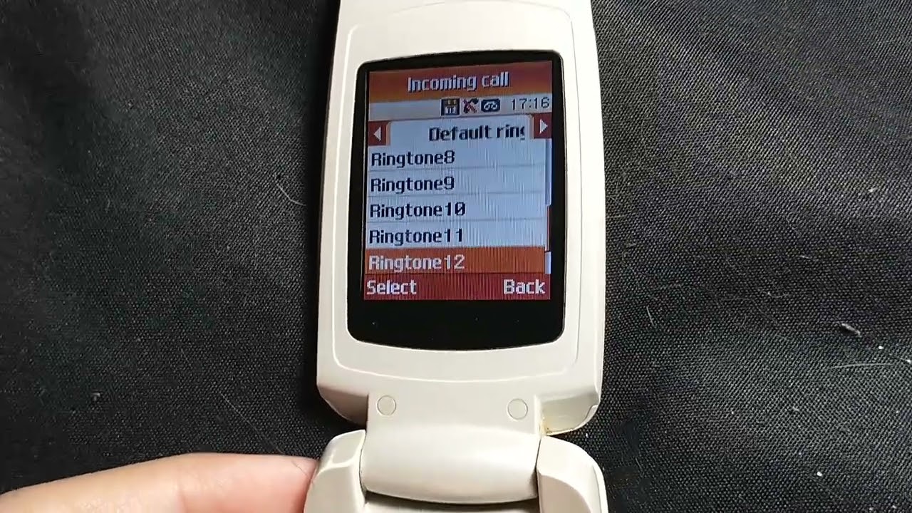 Samsung SGH-E116 ringtones, message tones, ems tones, and cover tones