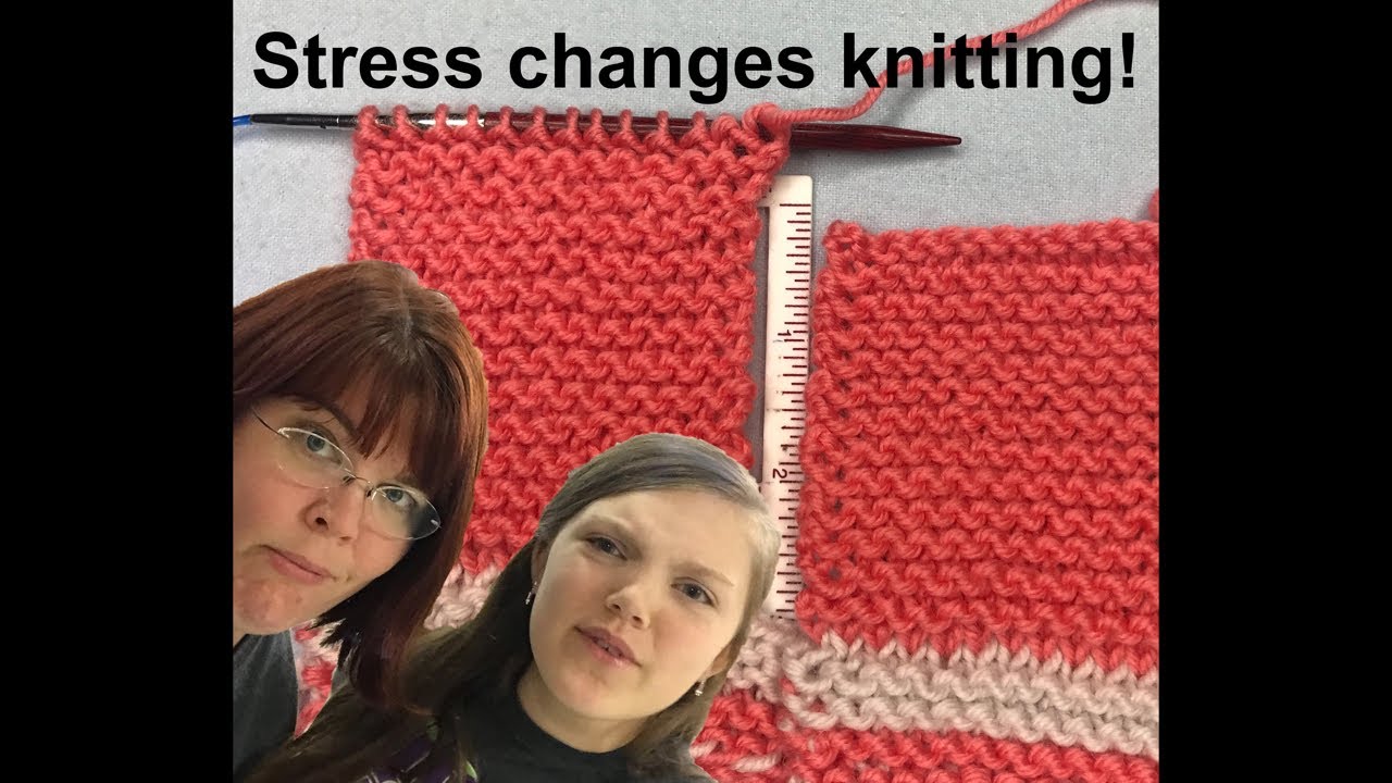 🔴🎥 Stressed about knitting tension? Me, too!