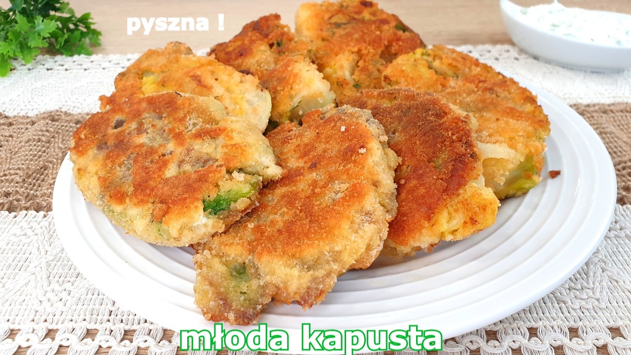 Chrupiące kotlety z młodej kapusty - kapusta w tej wersji jest obłędnie pyszna 👌na obiad lub kolację