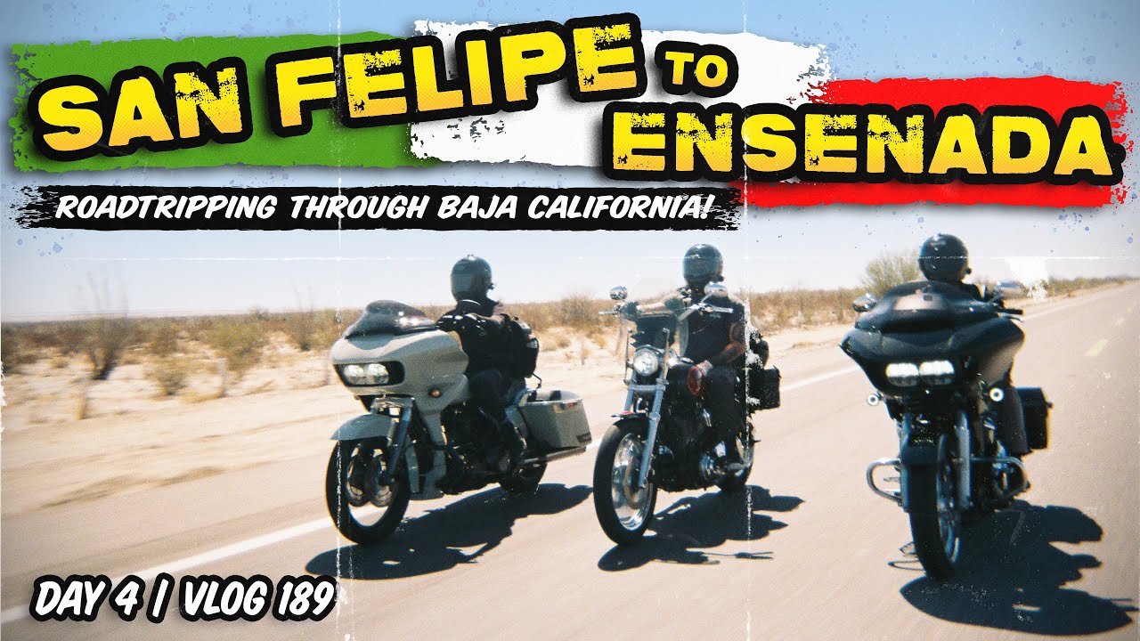 Can We Make It Across The Mexican Desert? (San Felipe to Ensenada) | Day 4 - Vlog 189