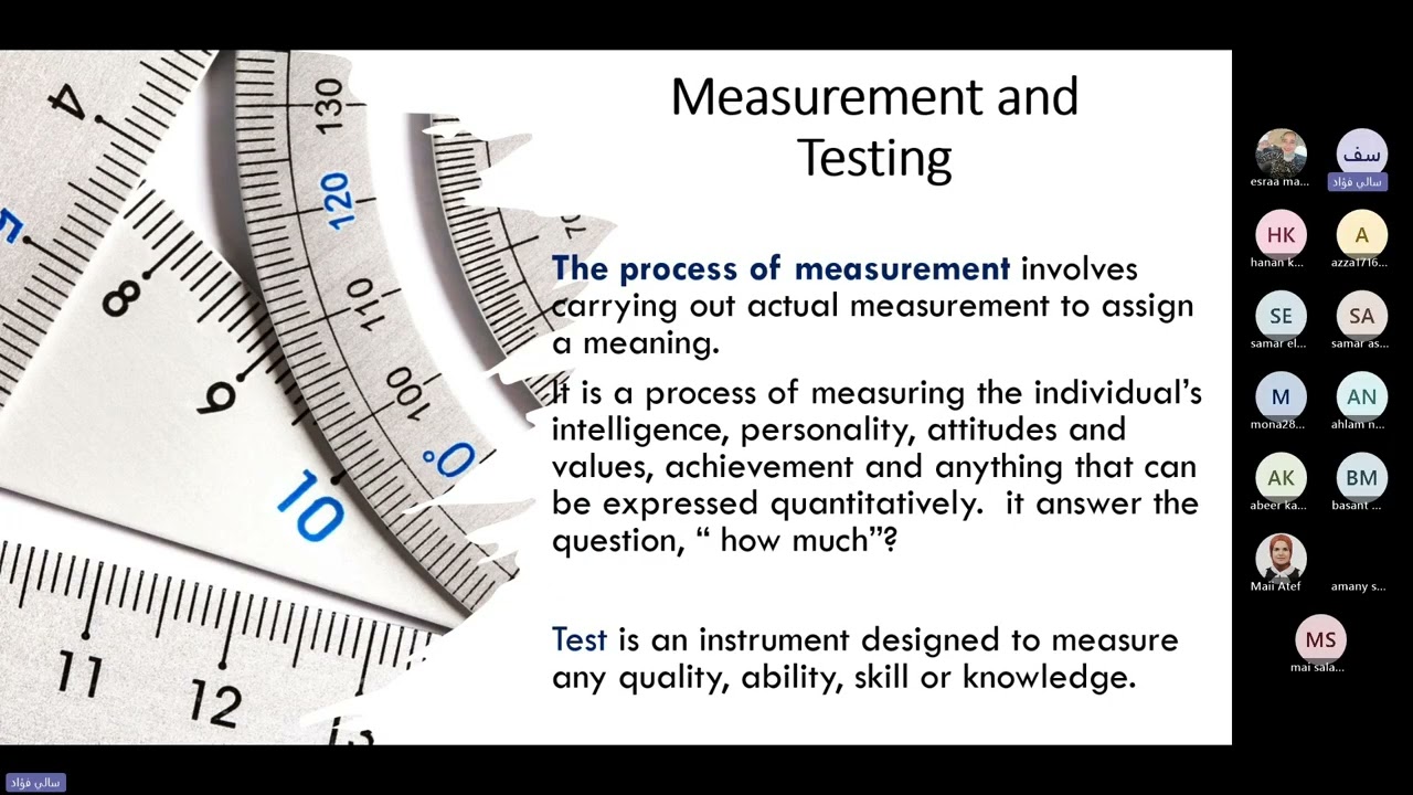 Basic concepts of Student Assessment