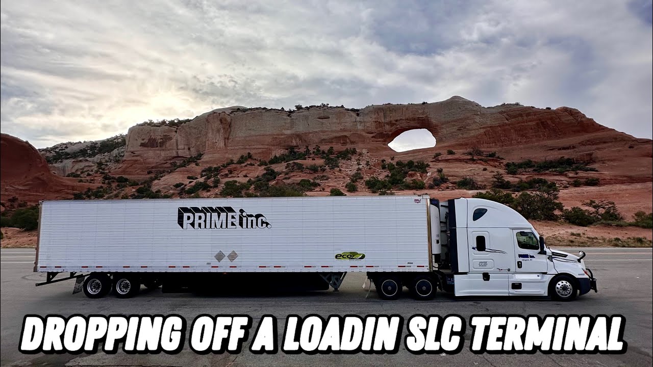 Dropping Off A Load At SLC Terminal (Truck Service & Wash)