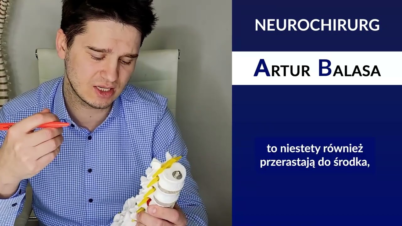 Stenoza kanału kręgowego - neurochirurg Artur Balasa