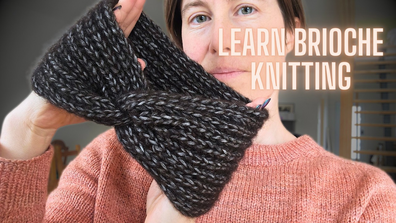 Discover the Easiest Brioche Pattern for a Beautiful Knit Headband