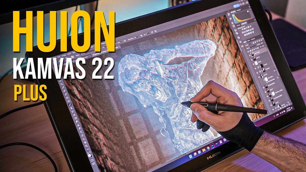 Обзор планшета с дисплеем Huion Kamvas 22 Plus