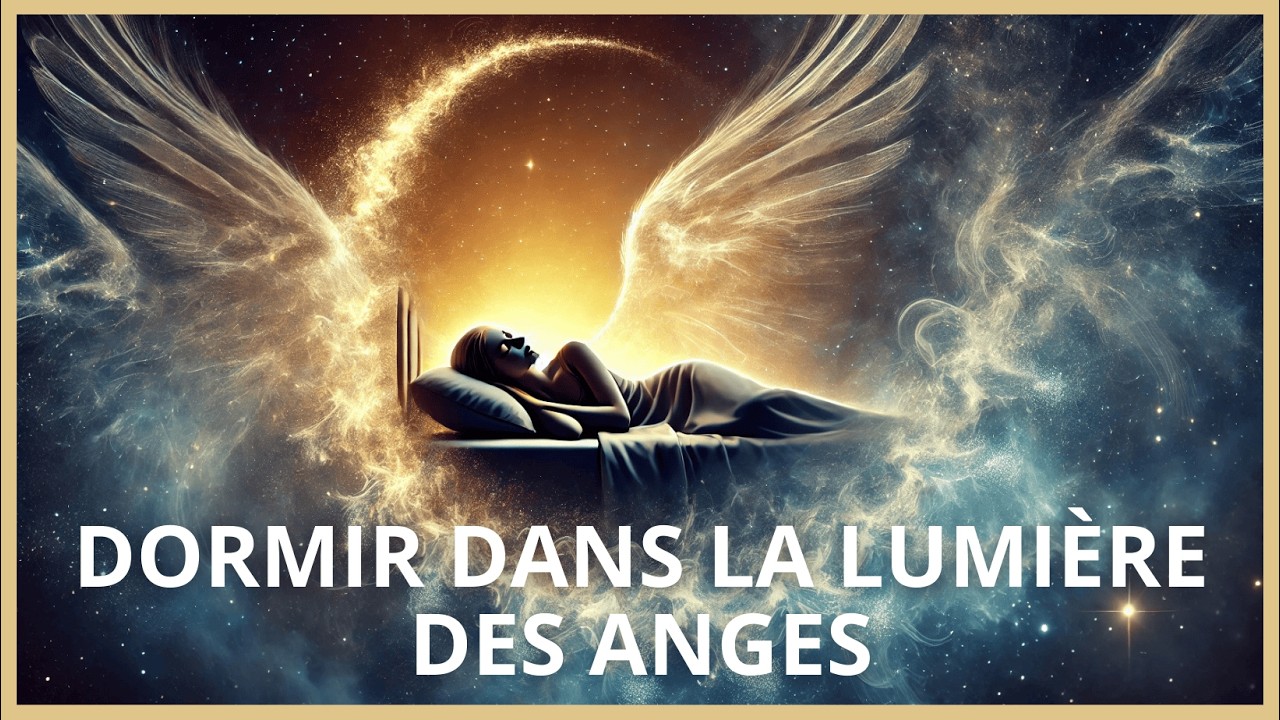 Hypnose Nocturne pour Dormir Profondément 🌙 Dans la Lumière des Anges (Protection & Apaisement)