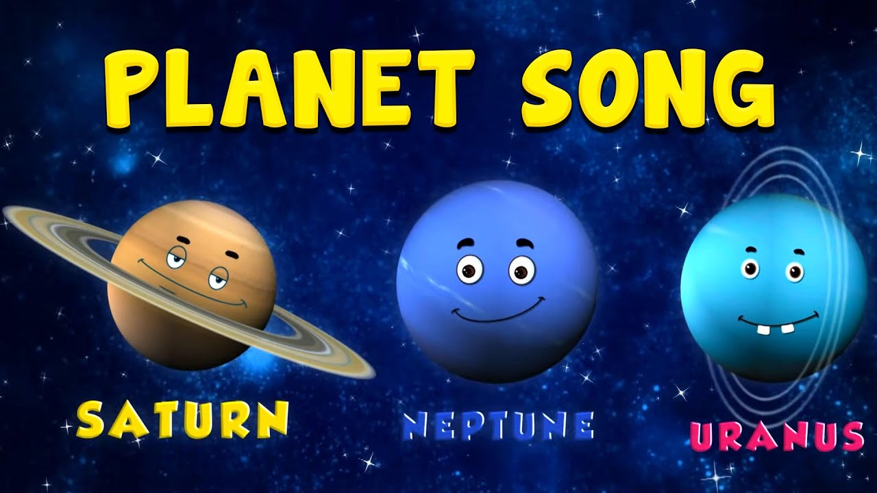Planets Song, Earth Day and Learning Video for Children