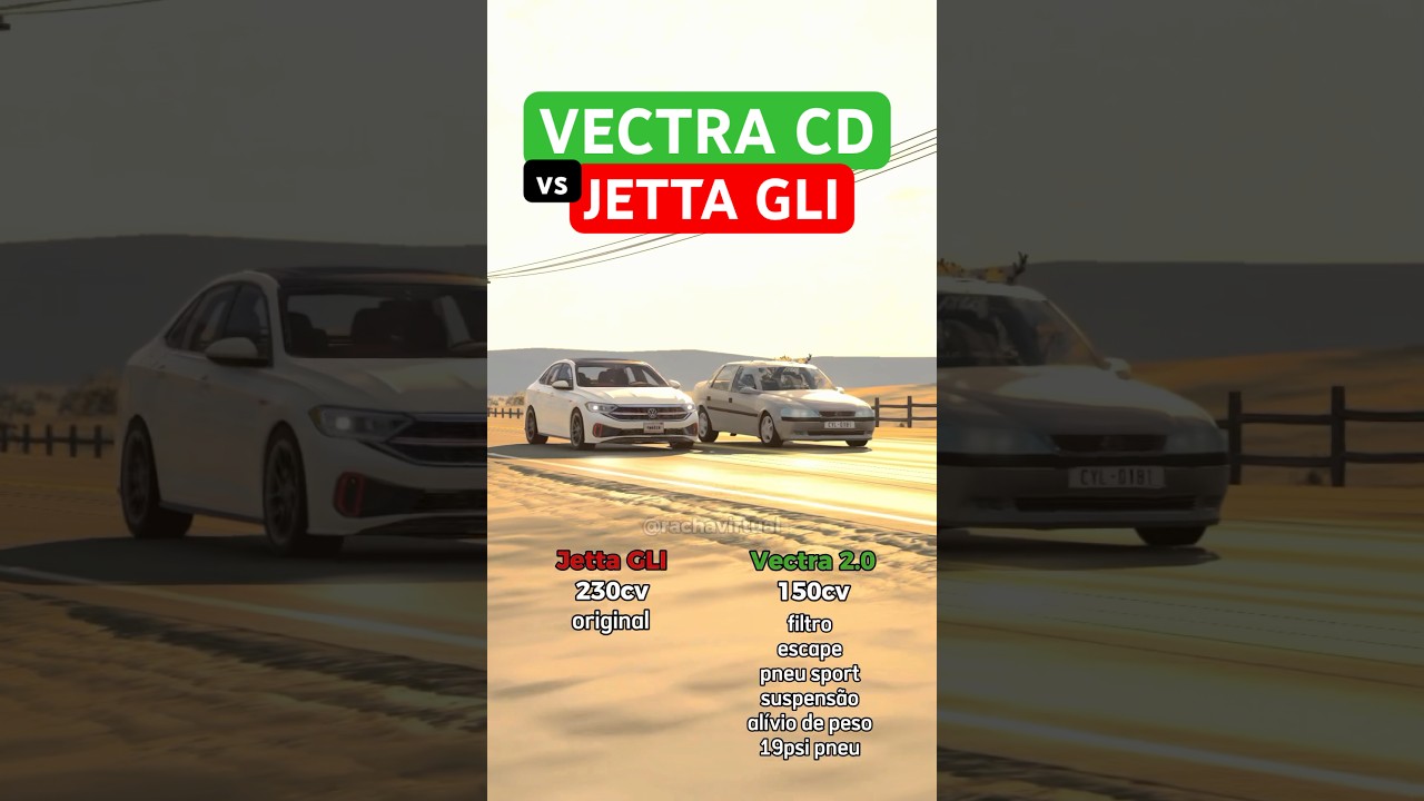Tunando um VECTRA at&eacute; dar toco em um JETTA GLI #beamng #jetta #vectra