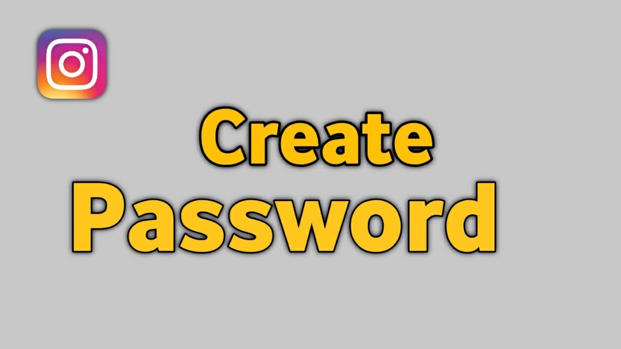 How to create instagram account password if directly login with facebook || Instagram Password