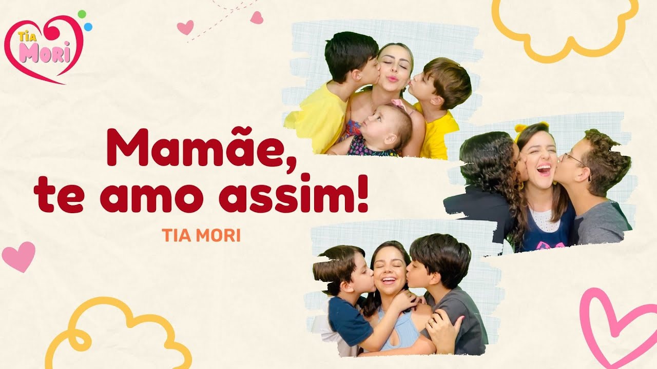 MAM&Atilde;E TE AMO ASSIM - M&uacute;sica in&eacute;dita Dia das M&atilde;es - COREOGRAFIA - UM BEIJINHO PRA MAM&Atilde;E  #diadasm&atilde;es