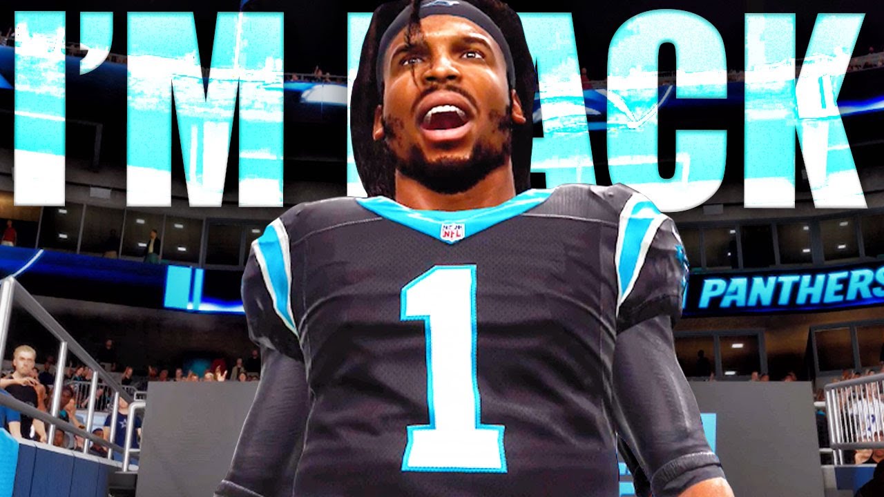 CAM NEWTON SAYS I'M BACK! Madden 22 Online Head to Head Next Gen Carolina Panthers Gameplay