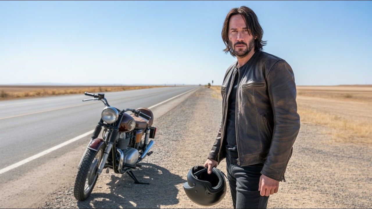 Keanu Reeves Stranded on the Road — A Mechanic’s Kindness Changes Everything