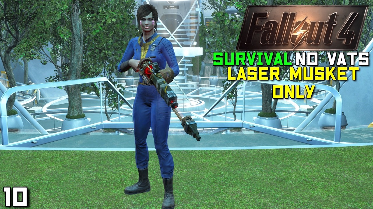 Can You Beat Fallout 4 With Only A Laser Musket? pt. 10