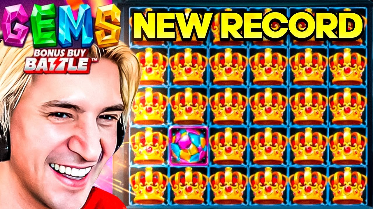 XQC HITS HIS FIRST EVER GEMS BONUS BUY BATTLE FULL SCREEN!