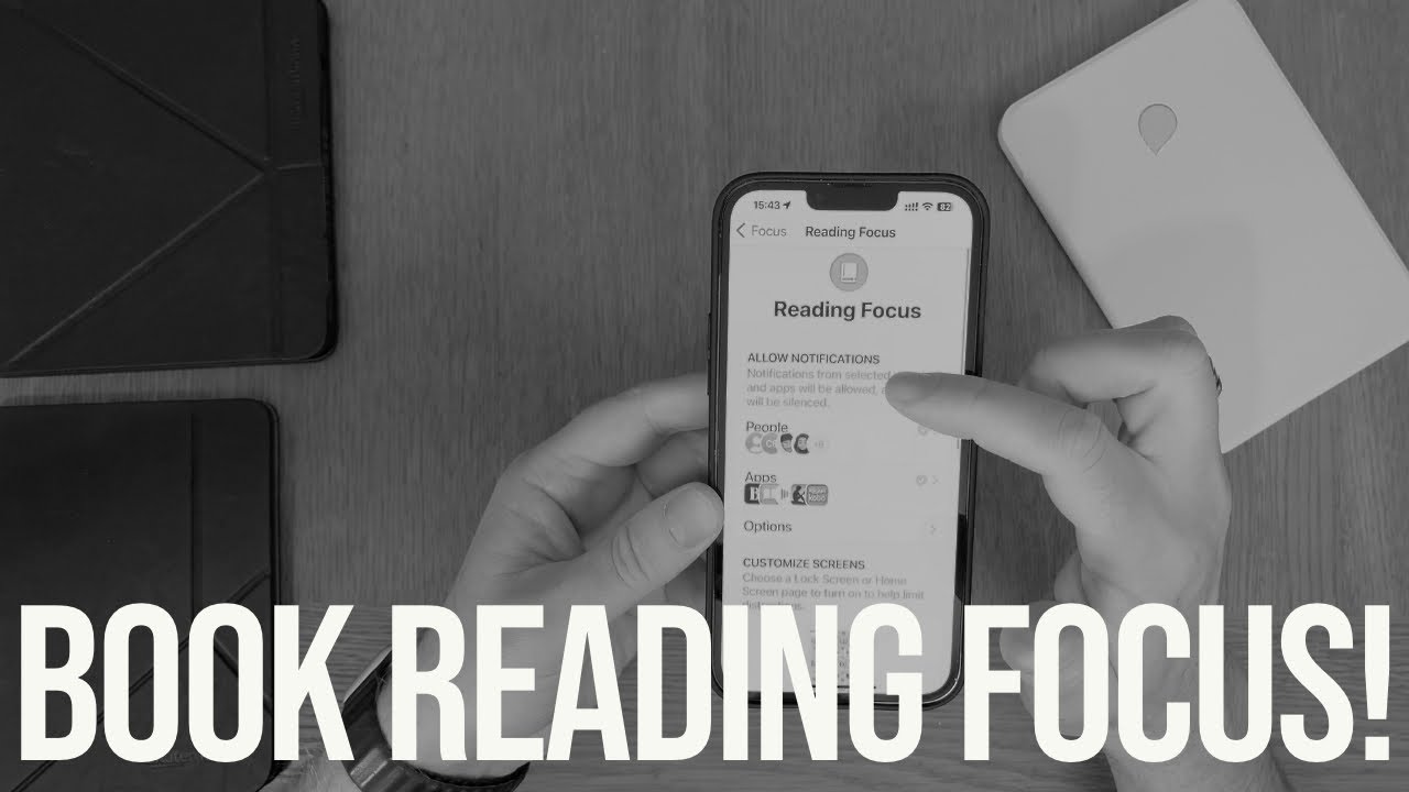 Reading books on iPhone: How to Create & Use Apple Focus Mode!