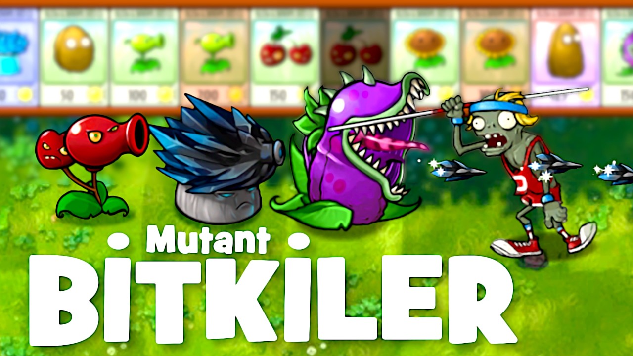 YENİ EFSANE MUTANT BİTKİLERİMİZ - Plants vs Zombies Fusion - Bölüm 4 - PvZ: Fusion