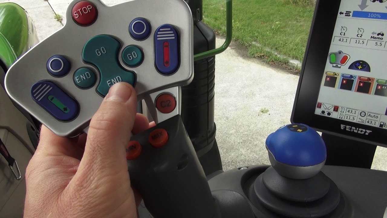 Bedienung Heckhydraulik und Zapfwelle - Fendt 300 Vario | Traktorerklärung