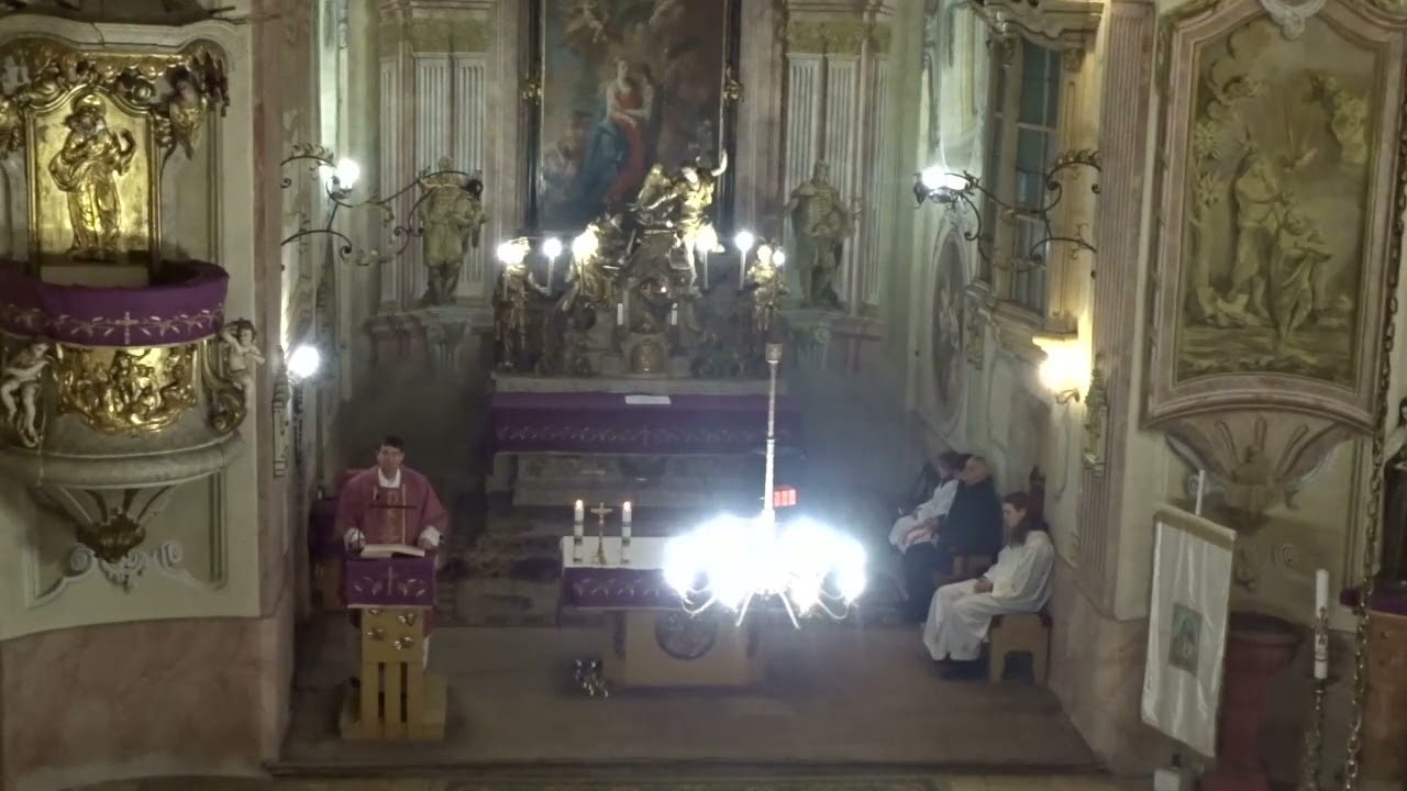 Szentmise - Sarlós Boldogasszony templom - Kenyeri