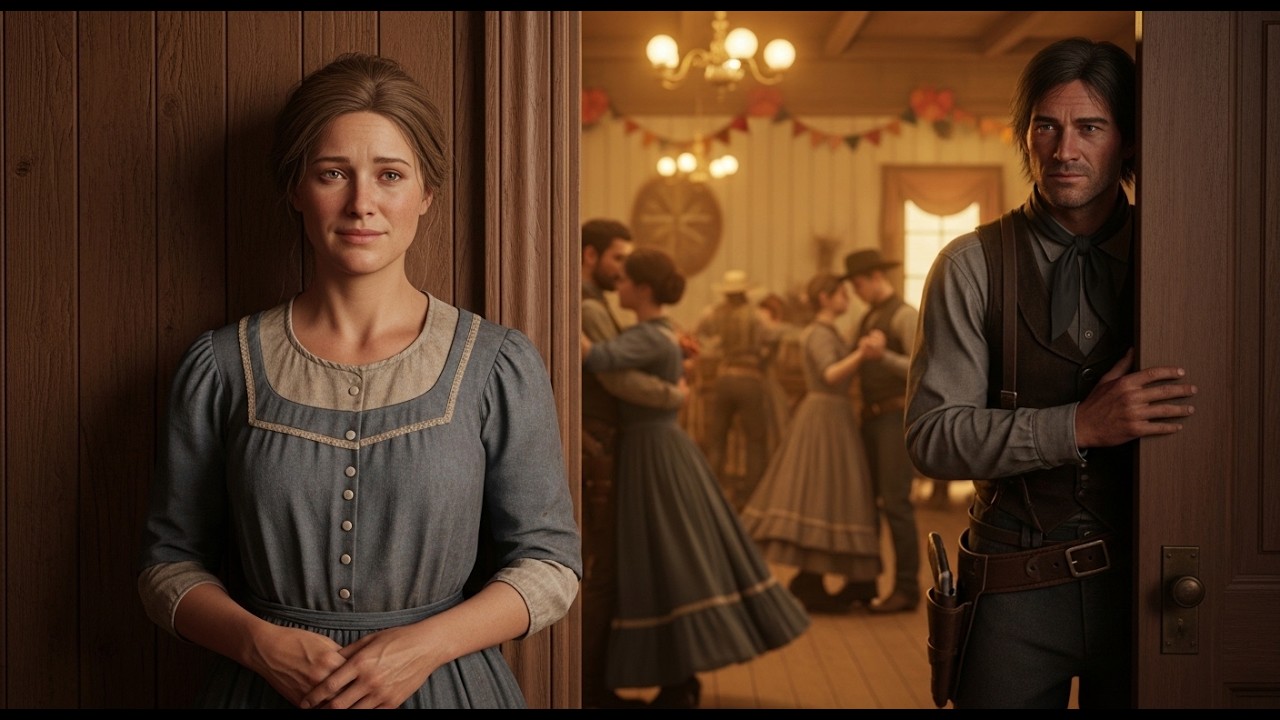 The Cowboy Who Saw Her Worth - A Wallflower's Second Chance at Love