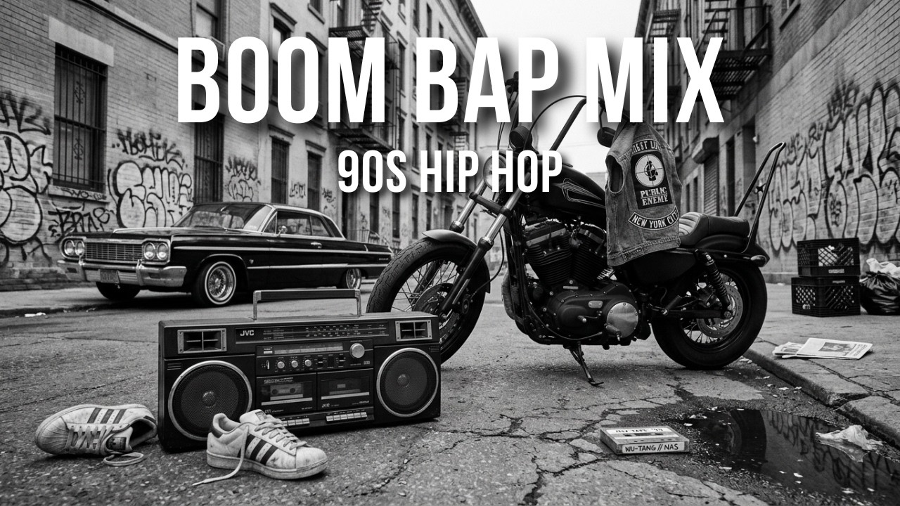 90s & 2000s Hip-Hop Mix | West Coast vs East Coast | Old School Gangsta Rap | Boom Bap Rap Classics
