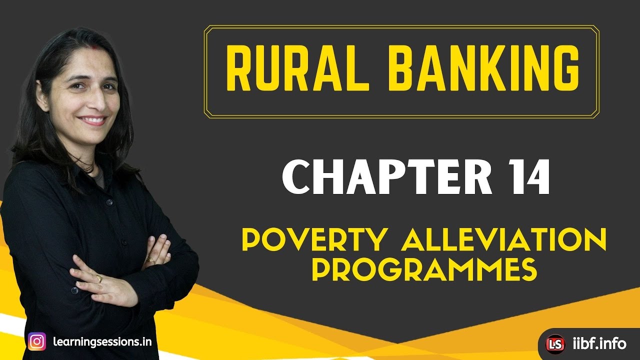 RURAL BANKING CHAPTER 14 | POVERTY ALLEVIATION PROGRAMMES| RURAL BANKING | CAIIB DEC 2022