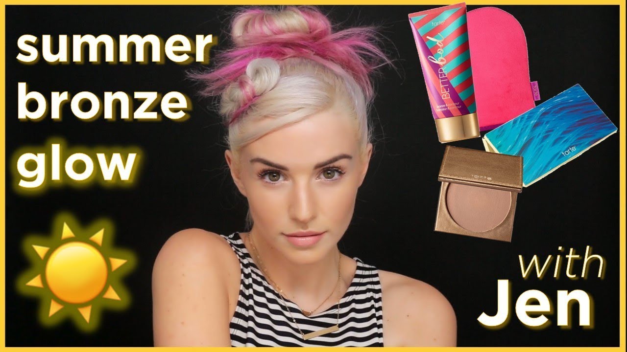 summer bronze glow makeup