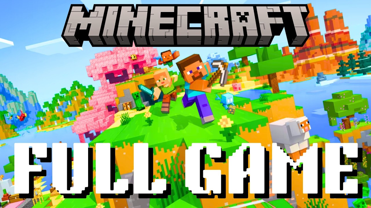 Minecraft Java Edition Survival FULL GAME Walkthrough (No Commentary) 4K 60 FPS | 1.21.10