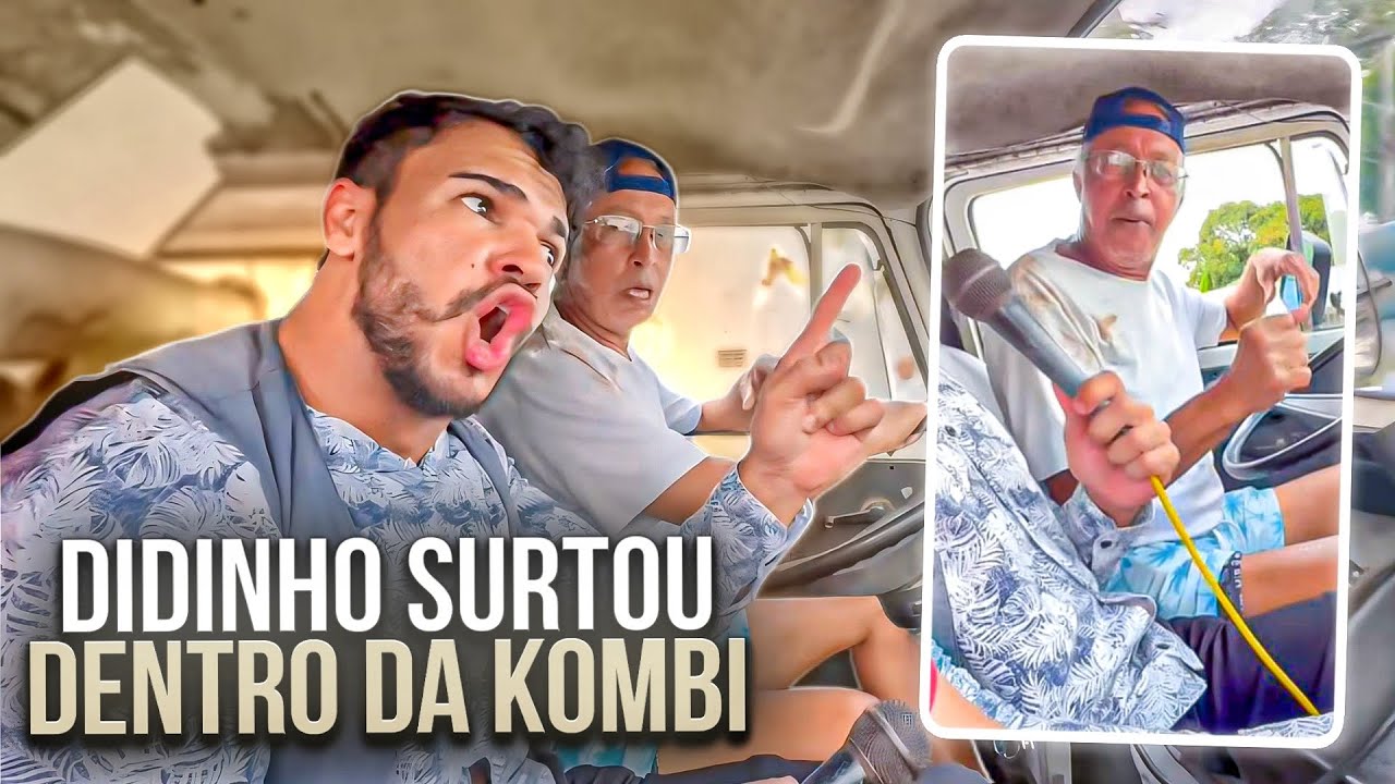 DIDINHO SURTOU DENTRO DA KOMBI DE REI DO DANONE | DIDINHO