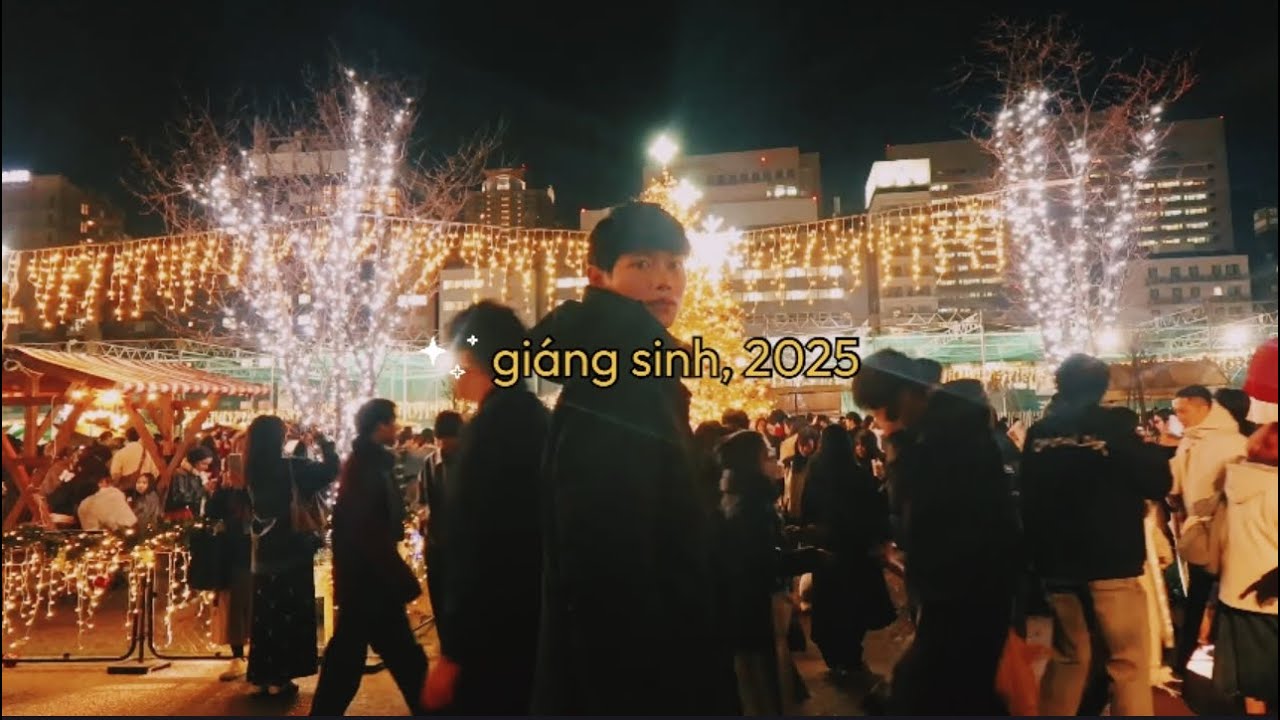 giáng sinh 2025, chợ đồ cổ, combini
