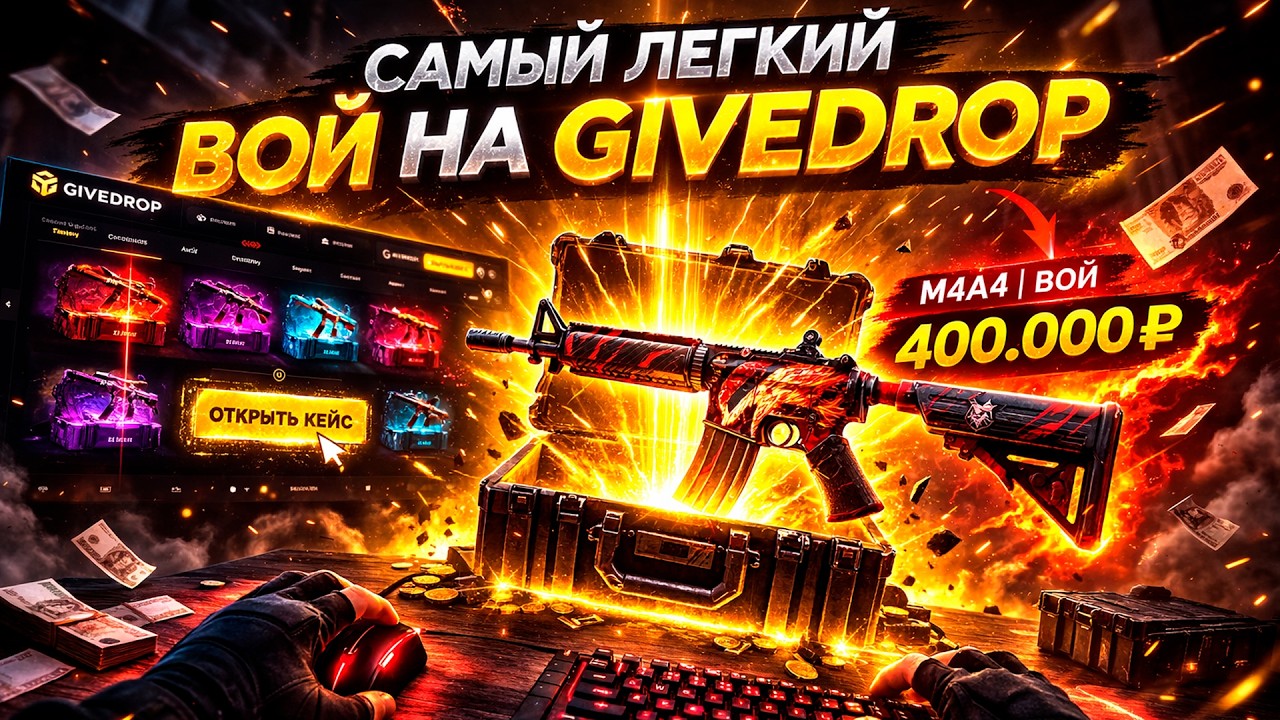 САМЫЙ ЛЕГКИЙ ВОЙ НА GIVEDROP! ДОРОГОЙ ОПЕНКЕЙС НА ГИДВРОП! (CS2/КС2)
