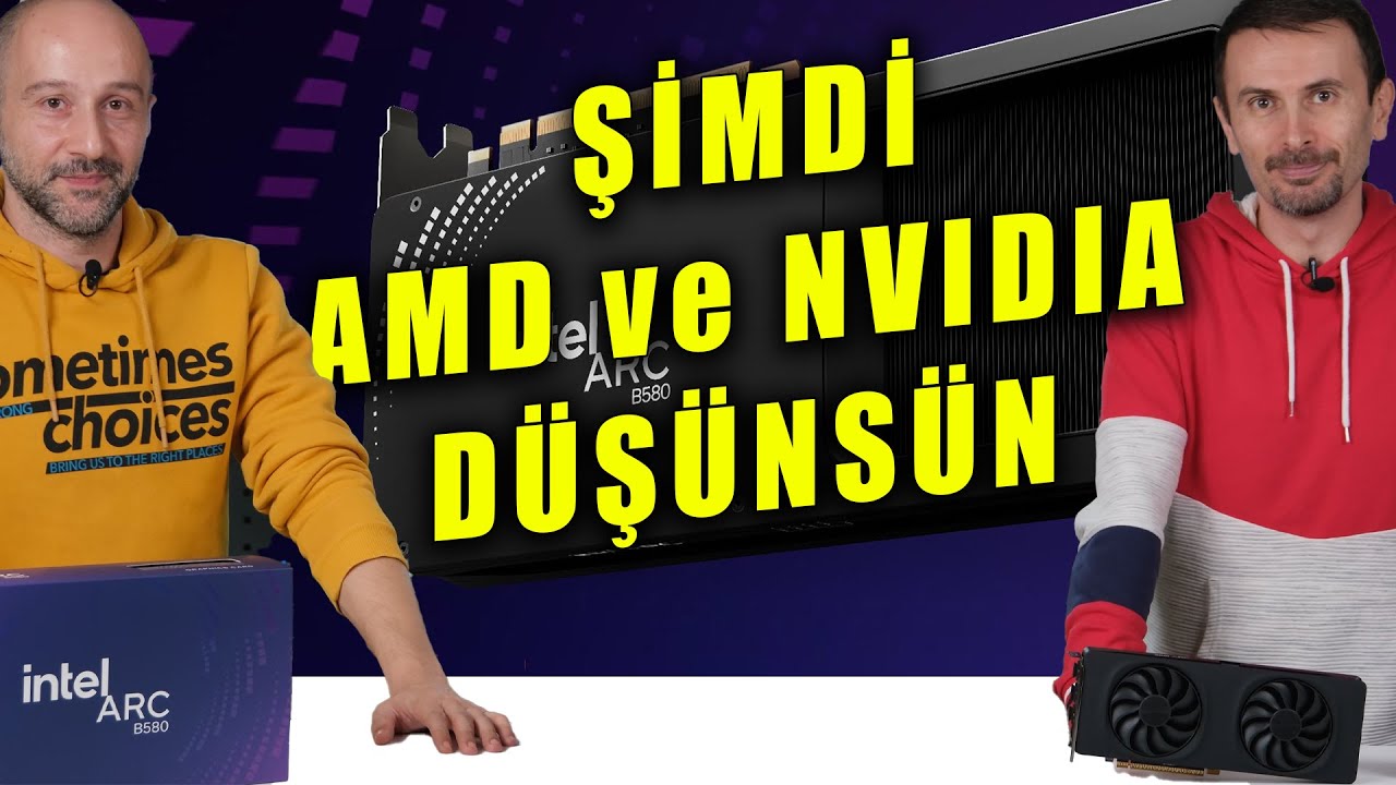 INTEL'den canavar gibi ekran kartı ARC B580 inceleme