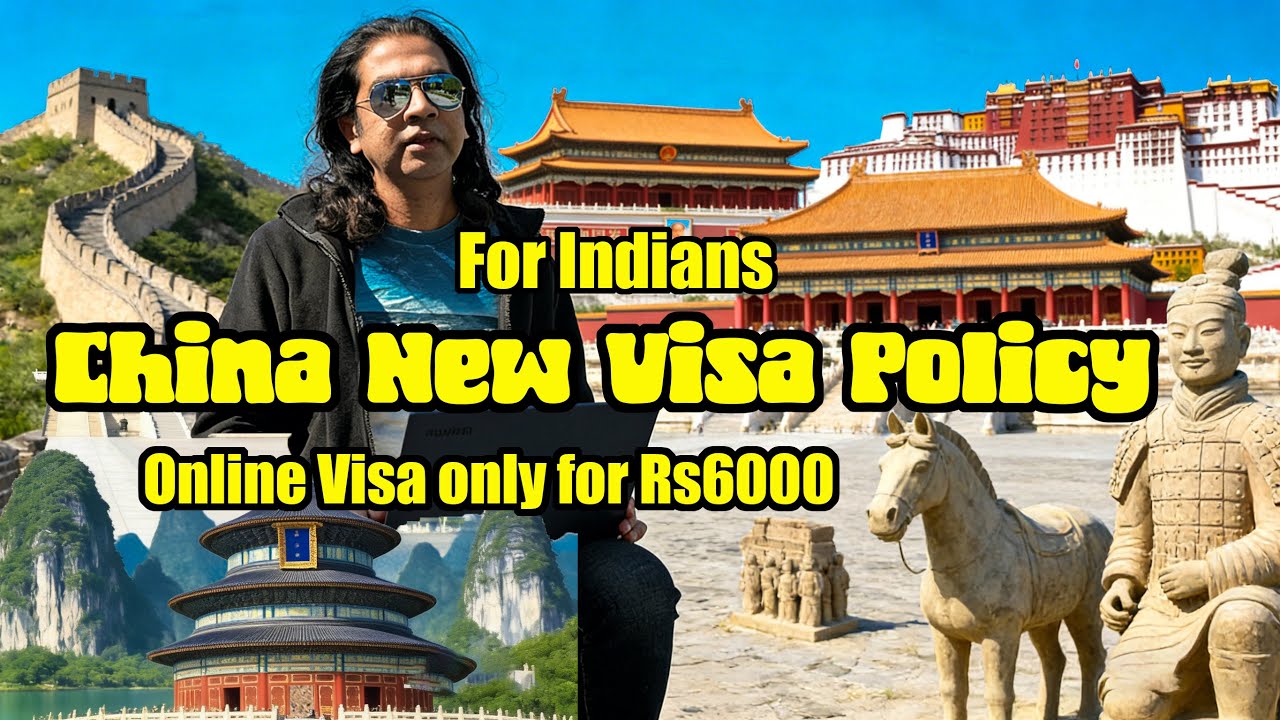 New China On Line Visa Process for Indians Hindi | No Agents | China Visa Application Center Mumbai