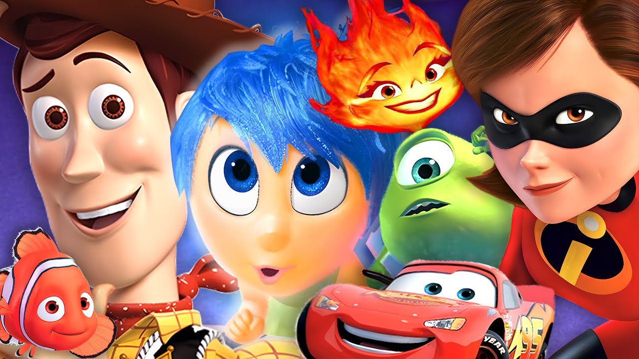 we BINGED EVERY Pixar movie...