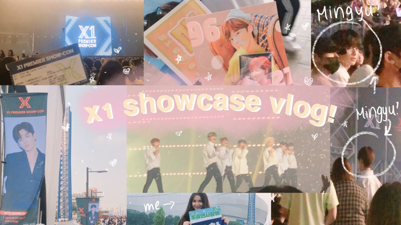 x1 showcase vlog & merch haul!
