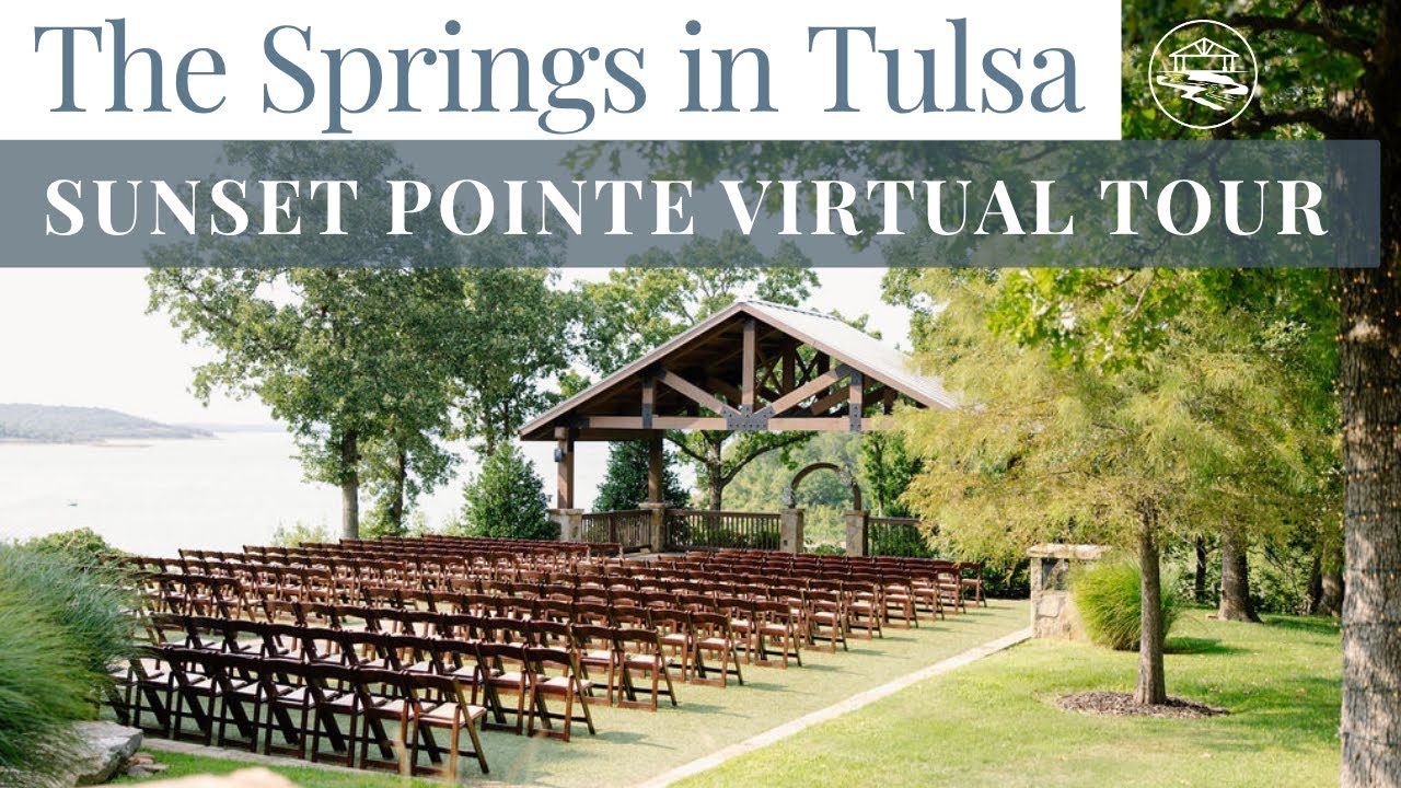 Sunset Pointe - a Lakeside Wedding Venue Virtual Tour | The Springs in Tulsa (Skiatook Lake, OK)